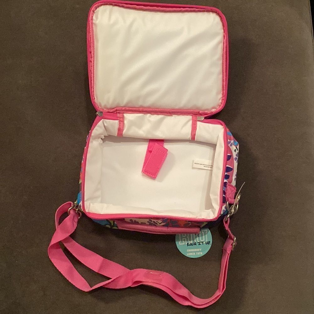 Room It Up Crossbody Lunch Box Lunch Tote NWT - Picture 4 of 6